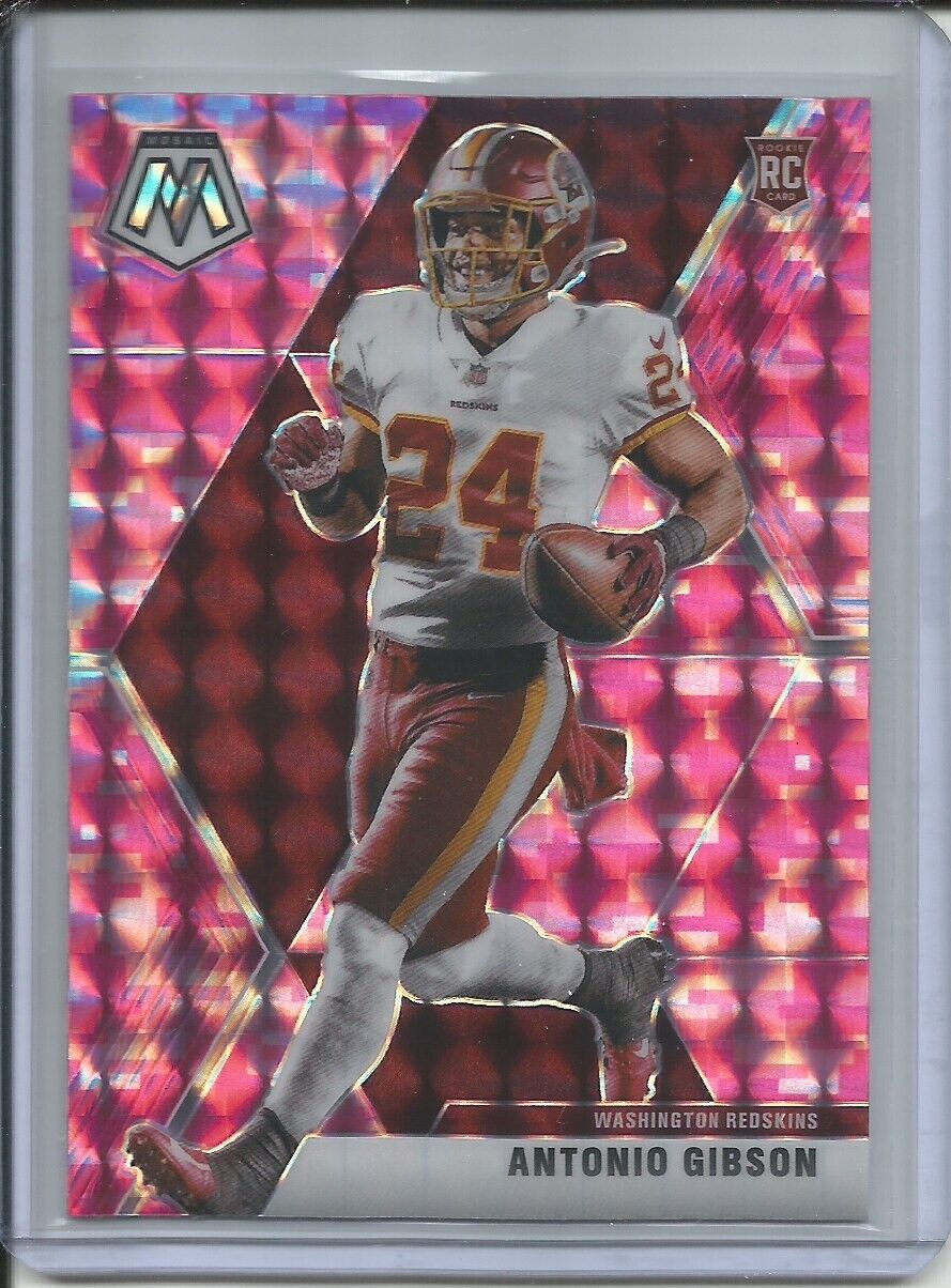 ANTONIO GIBSON 2019-20 PANINI MOSAIC PINK PRIZM ROOKIE RC WASHINGTON
