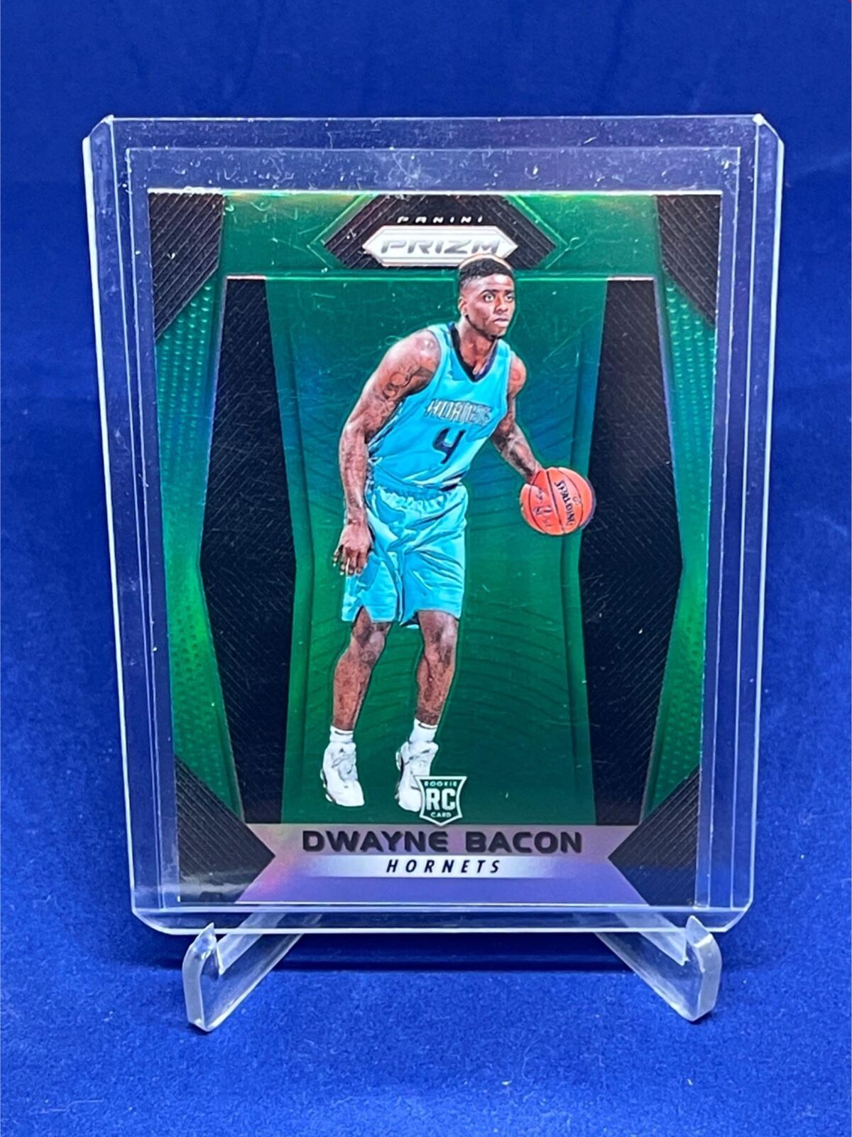 DWAYNE BACON 2017-18 PANINI PRIZM GREEN PRIZM ROOKIE RC # 234