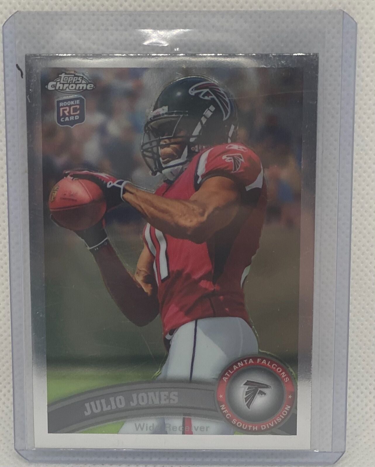 JULIO JONES 2011 TOPPS CHROME TRUE ROOKIE RC #131