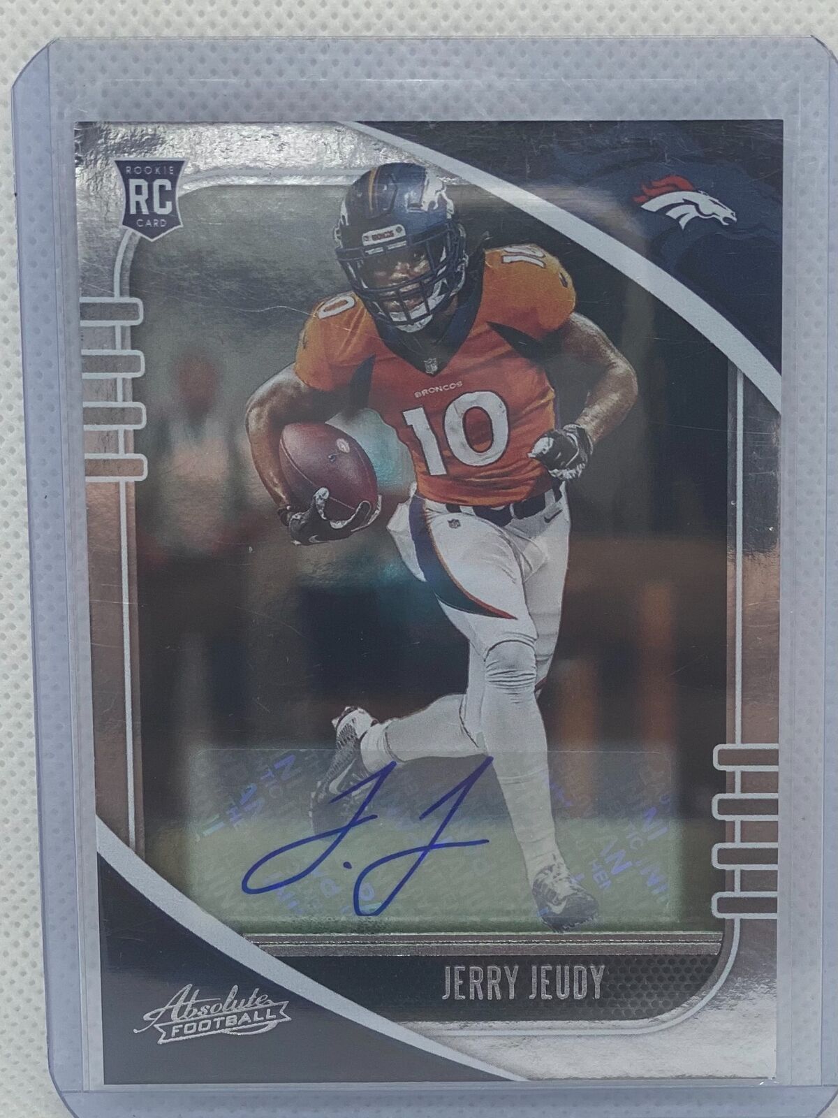JERRY JEUDY 2020 PANINI ABSOLUTE AUTO RC #157
