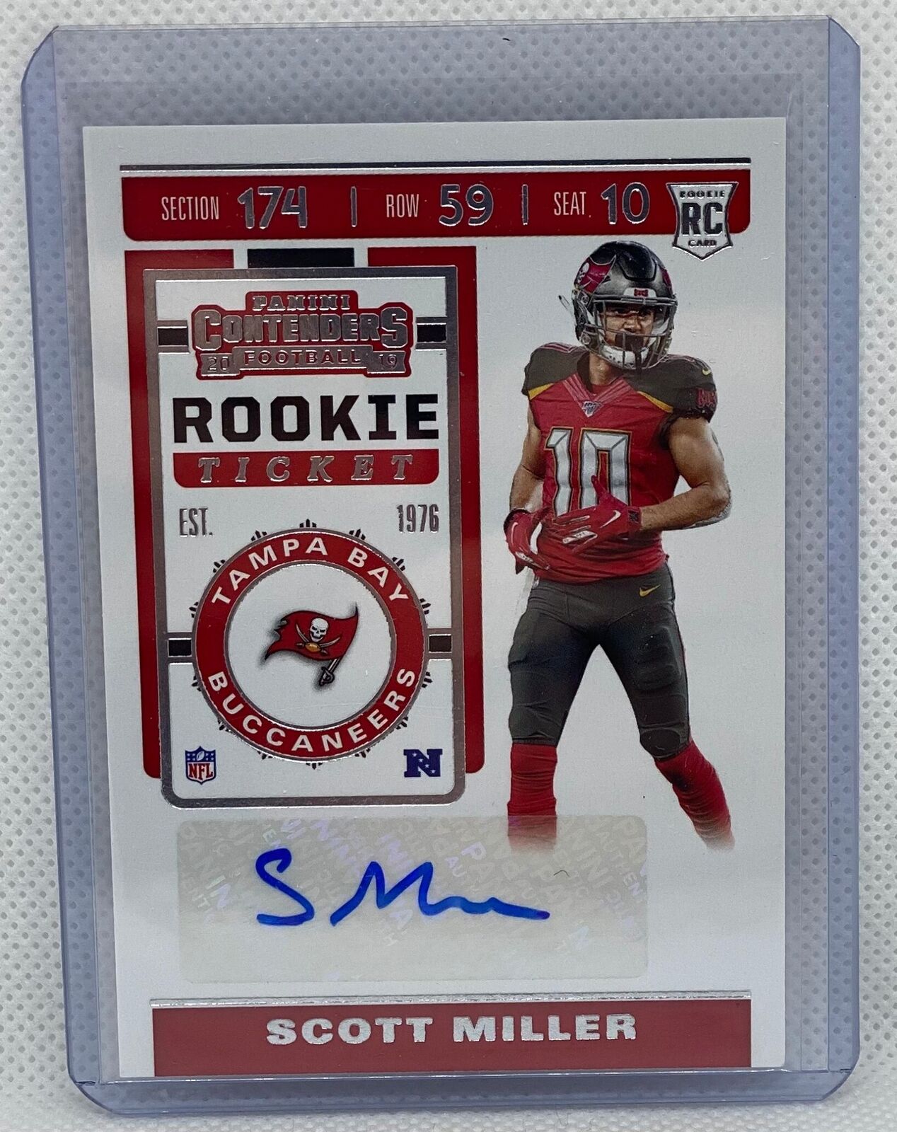 SCOTT MILLER 2019 PANINI CONTENDERS ROOKIE TICKET AUTO RC #265