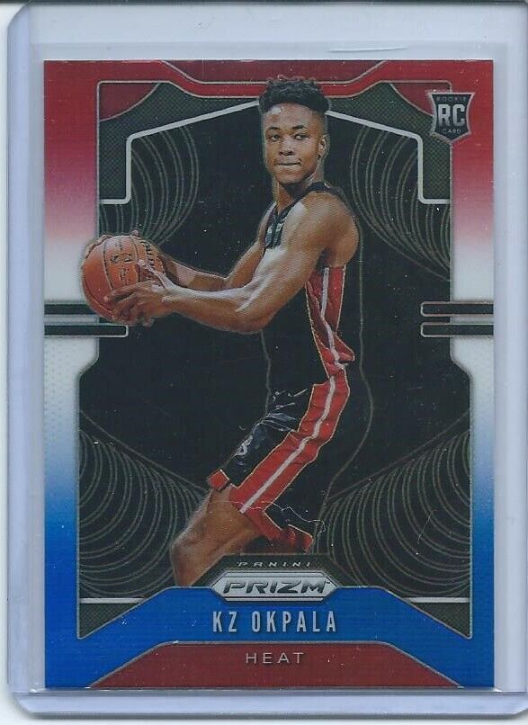 KZ OKPALA 2019-20 PANINI PRIZM RED WHITE BLUE PRIZMS RC #275