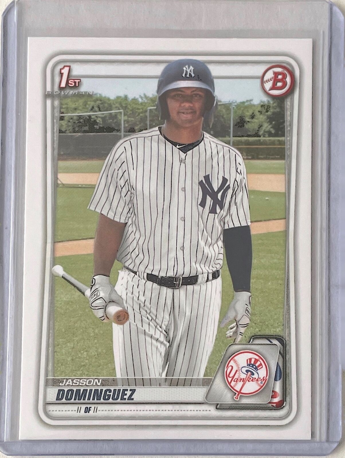 JASSON DOMINGUEZ 2020 BOWMAN PAPER 1ST PROSPECT #BCP-8