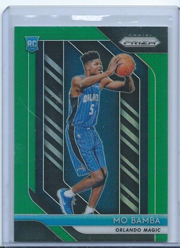 MO BAMBA 2018-19 PANINI PRIZM GREEN PRIZMS RC #99