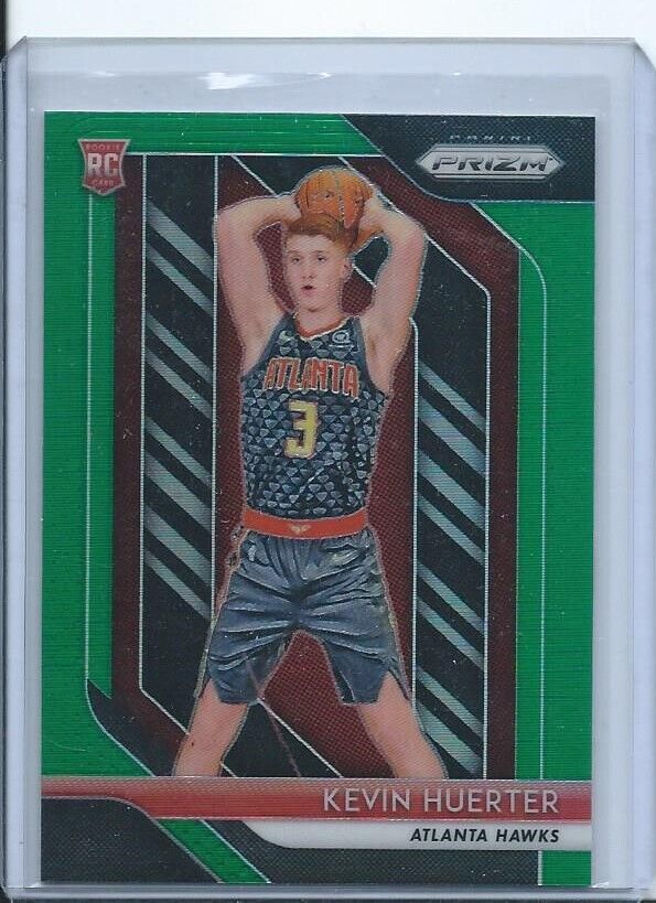 KEVIN HEURTER 2018-19 PANINI PRIZM GREEN PRIZMS RC #68