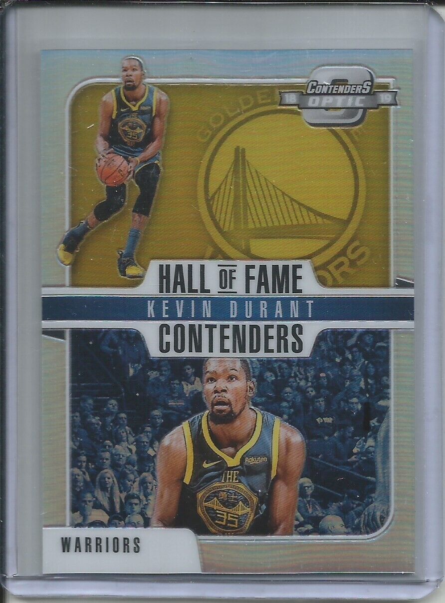 KEVIN DURANT 2018-19 OPTIC CONTENDERS HALL OF FAME CONTENDERS SILVER HOLO PRIZM