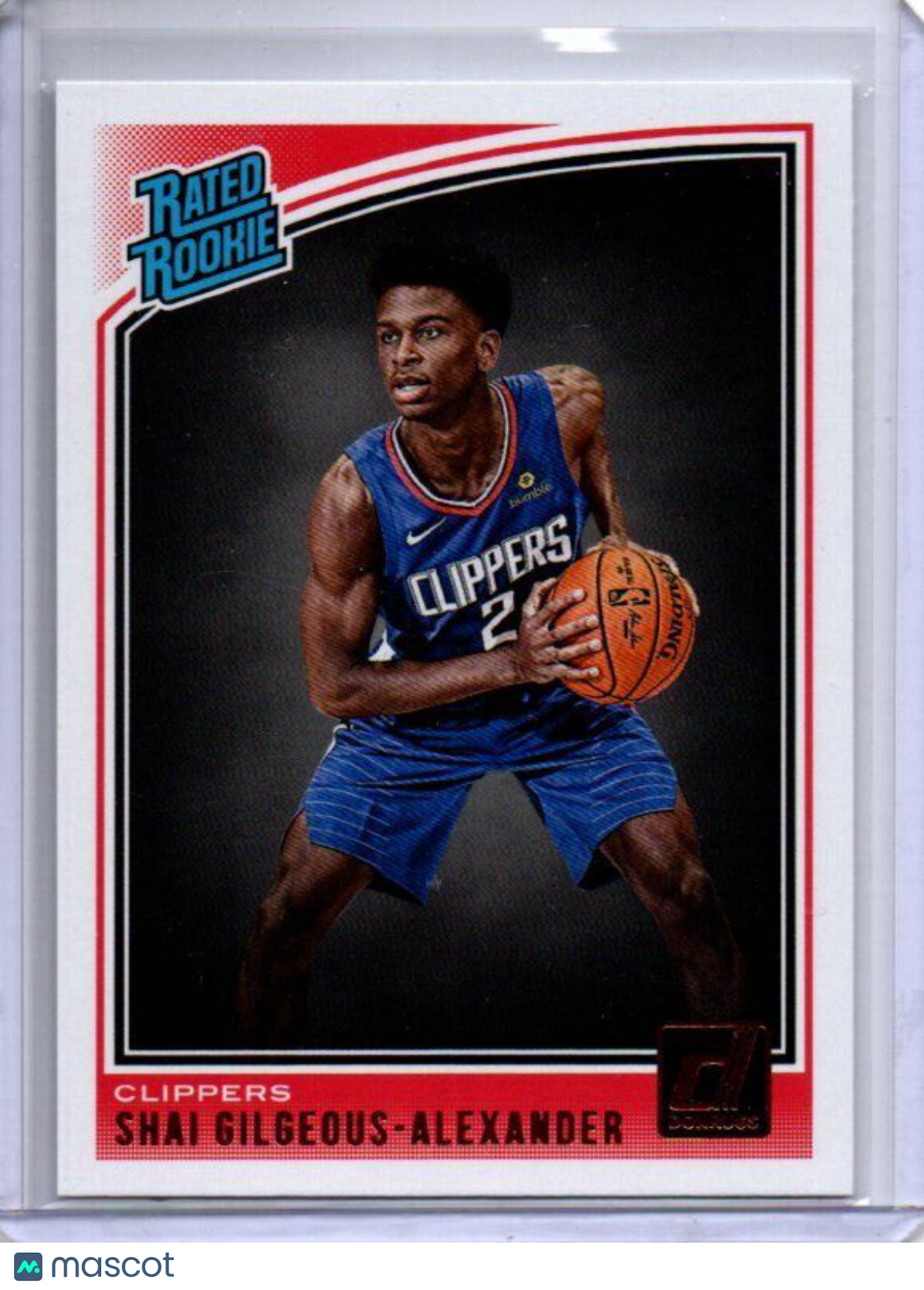 SHAI GILGEOUS-ALEXANDER 2018-19 PANINI DONRUSS TRUE ROOKIE RC #162