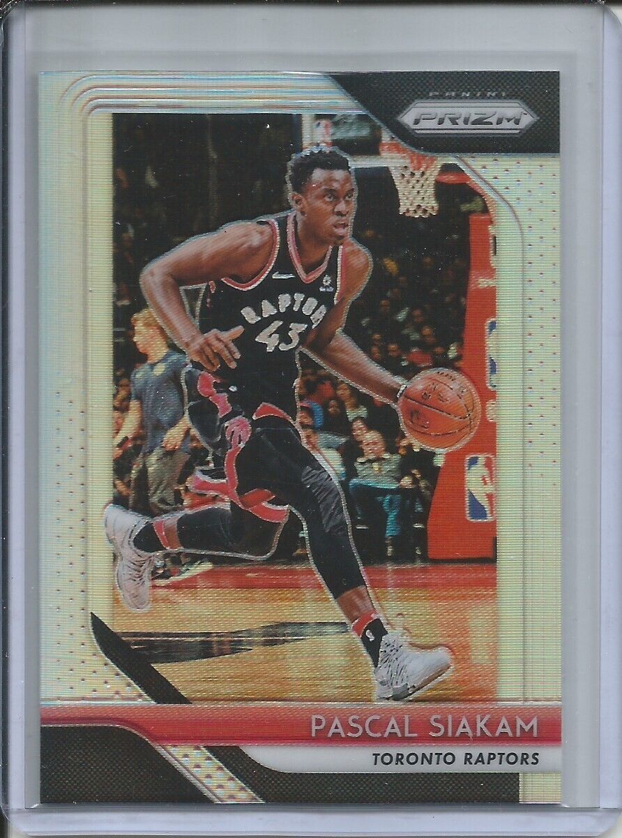PASCAL SIAKAM 2018-19 PANINI PRIZM SILVER RAPTORS
