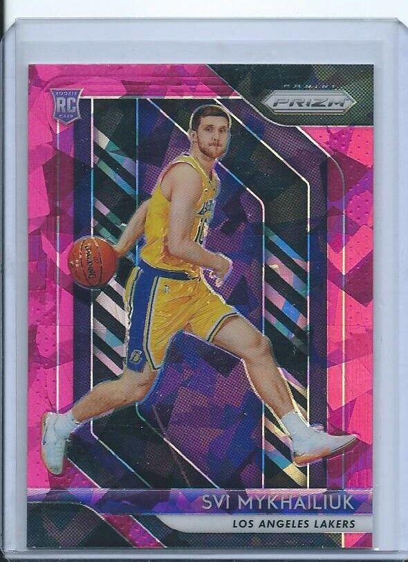 SVI MYKHAILIUK 2018-19 PANINI PRIZM PINK ICE PRIZMS RC #274