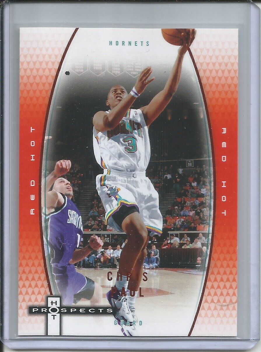 CHRIS PAUL 2006-07 FLEER HOT PROSPECTS RED HOT #D 25/50