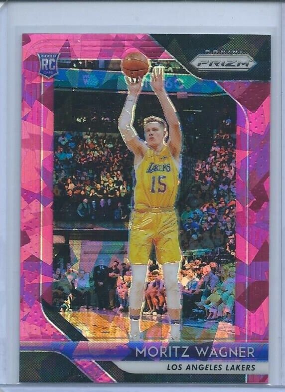 MORITZ WAGNER 2018-19 PANINI PRIZM PINK ICE PRIZMS RC #284