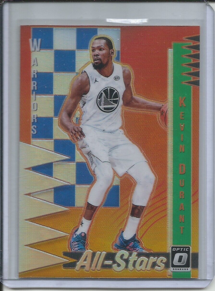 KEVIN DURANT 2018-19 PANINI OPTIC ALL-STARS SILVER HOLO PRIZM