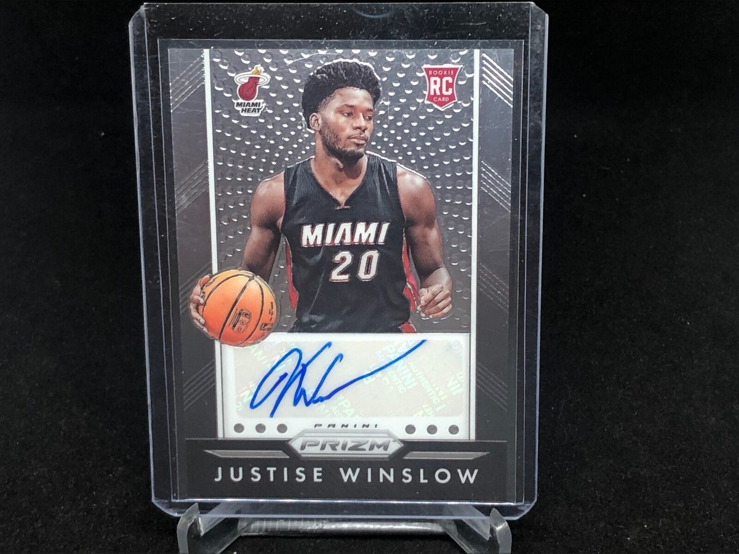 JUSTISE WINSLOW 2015-16 PANINI PRIZM AUTO RC