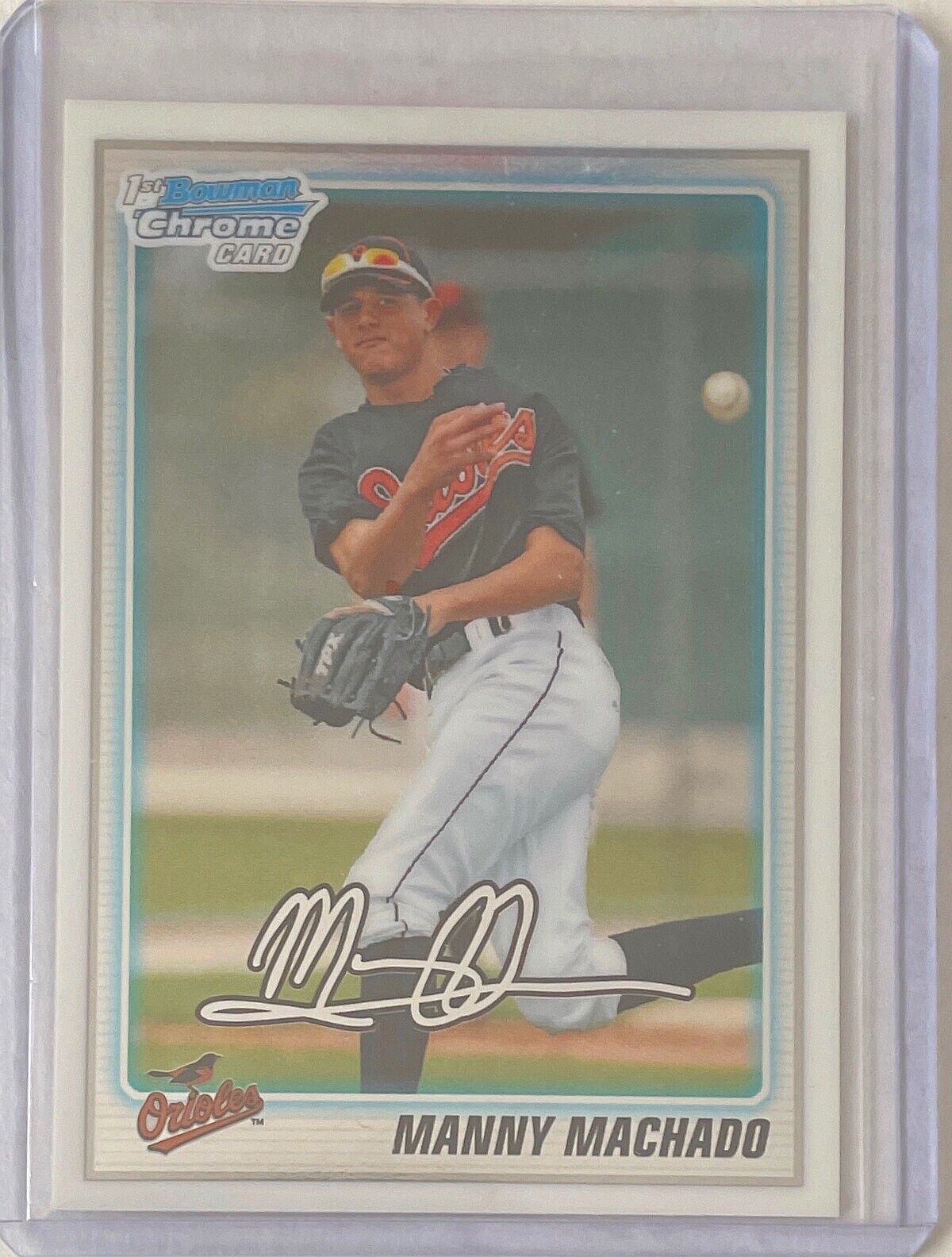 MANNY MACHADO 2010 BOWMAN CHROME 1ST PROSPECT #BDPP80