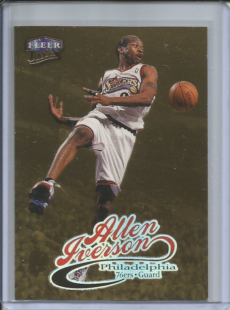 ALLEN IVERSON 1999 FLEER ULTRA GOLD MEDALLION EDITION 76ERS