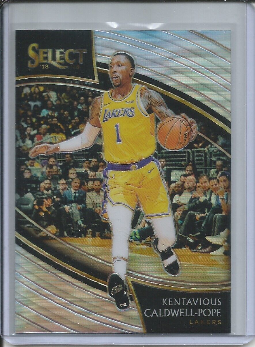 KENTAVIOUS CALDWELL-POPE 2018-19 PANINI SELECT COURTSIDE LEVEL SILVER PRIZM SSP