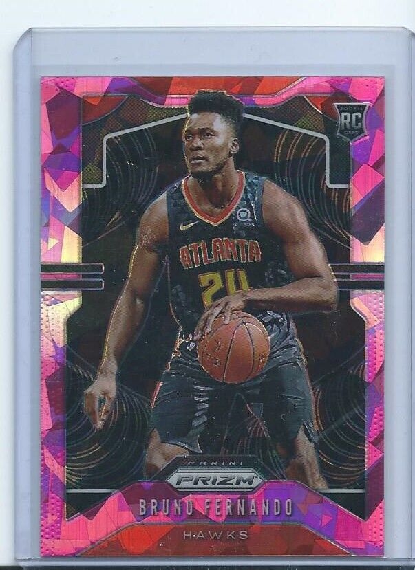 BRUNO FERNANDO 2019-20 PANINI PRIZM PINK ICE PRIZMS RC #277