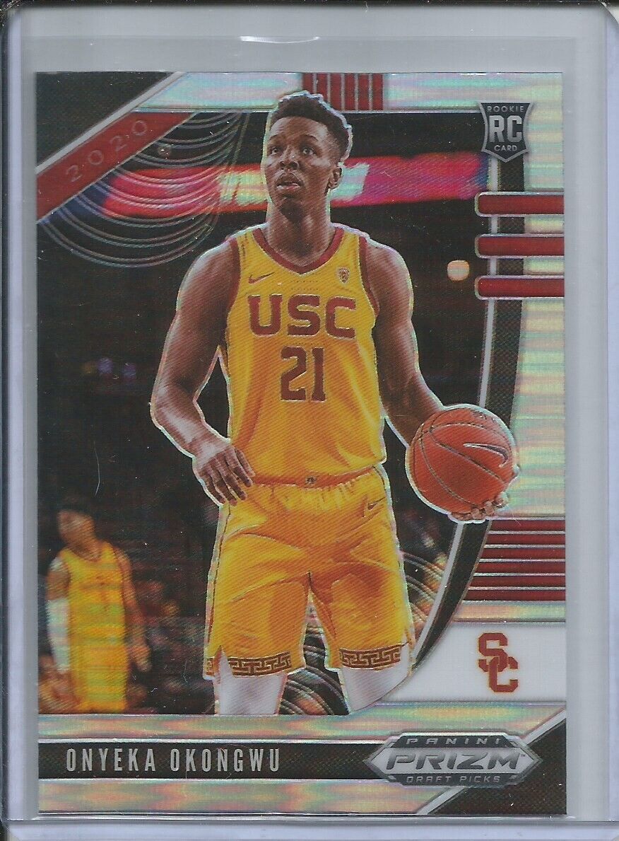 ONYEKA OKONGWU 2020 PANINI PRIZM SILVER ROOKIE RC USC HAWKS