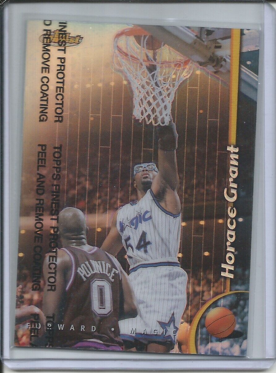 HORACE GRANT 1998-99 TOPPS FINEST REFRACTOR W/ COATING