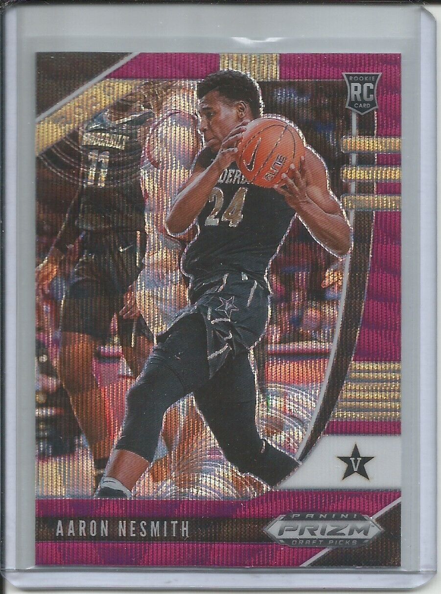 AARON NESMITH 2020 PANINI PRIZM PURPLE WAVE ROOKIE RC CELTICS