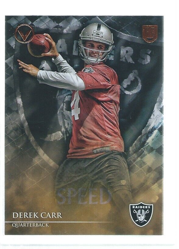 DEREK CARR 2014 TOPPS VALOR SPEED ROOKIE RC #12