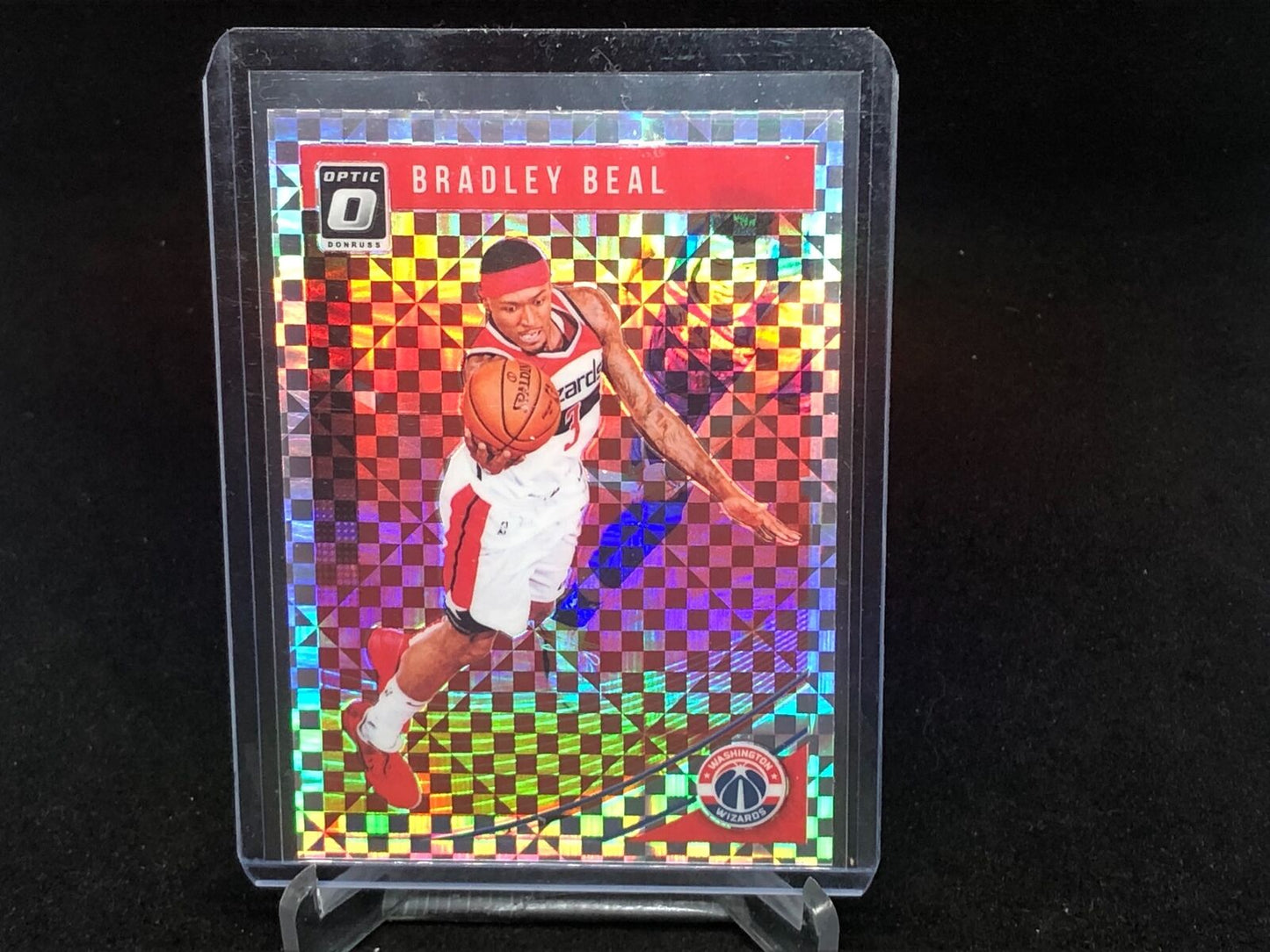 BRADLEY BEAL 2018-19 PANINI OPTIC CHECKERBOARD HOLO SSP # 113