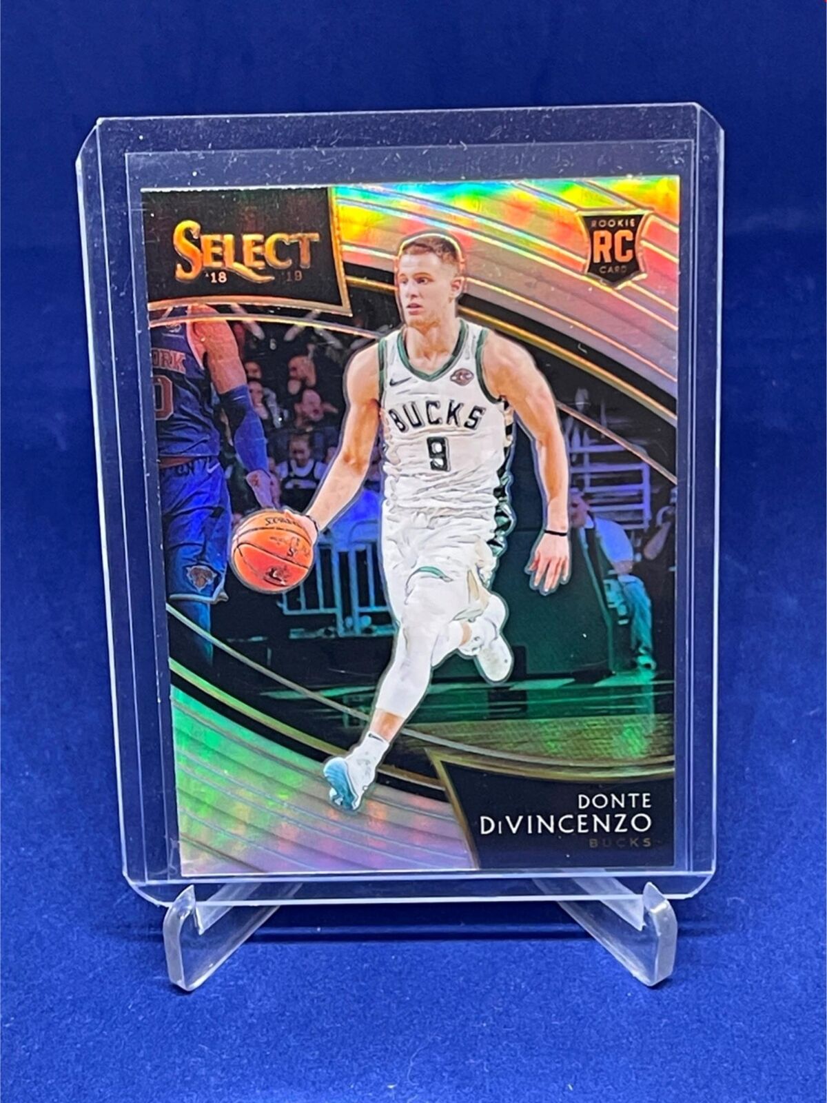 DONTE DIVINCENZO 2018-19 PANINI SELECT COURTSIDE SILVER PRIZM ROOKIE RC # 261