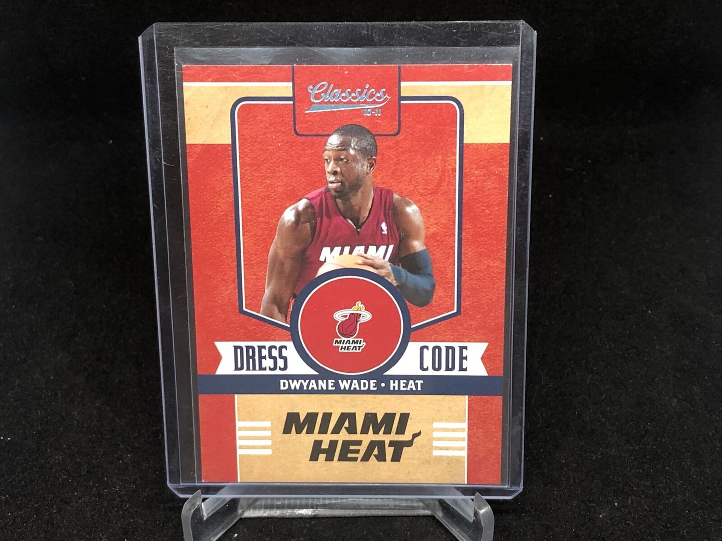 DWYANE WADE 2010-11 PANINI CLASSICS DRESS CODE #D 1/25