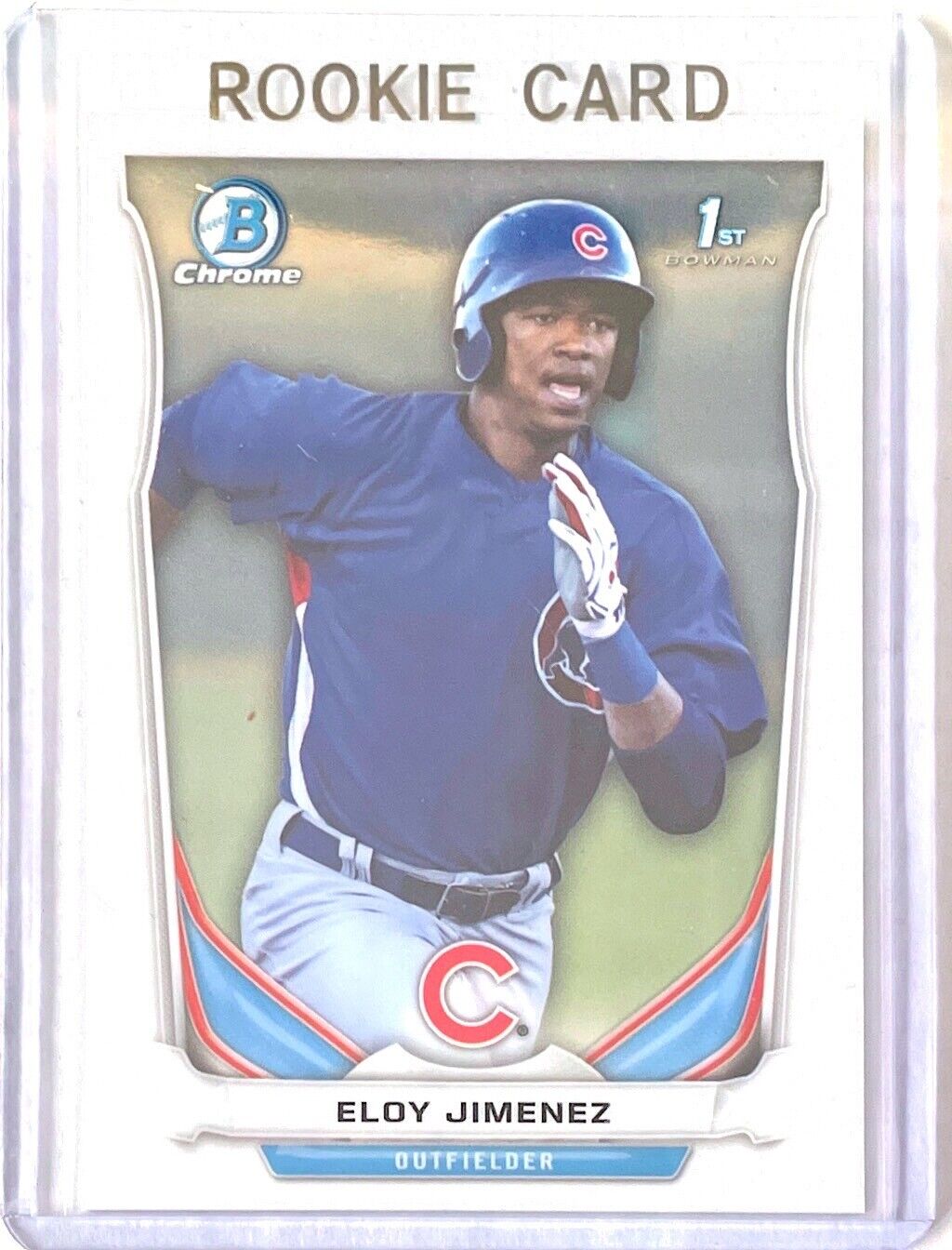 ELOY JIMENEZ 2014 BOWMAN CHROME 1ST PROSPECT #CTP-33