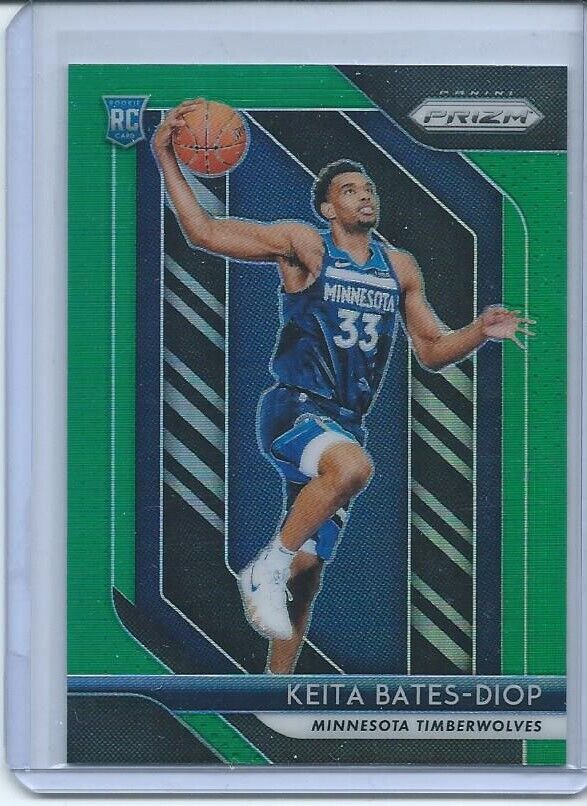 KEITA BATES-DIOP 2018-19 PANINI PRIZM GREEN PRIZMS RC #47