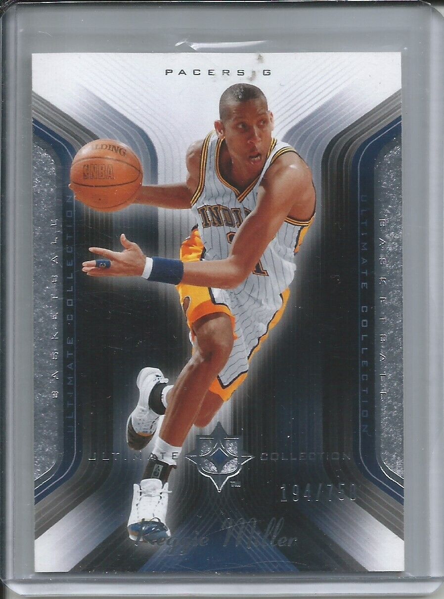 REGGIE MILLER 2005 UPPER DECK ULTIMATE COLLECTION #D 194/750