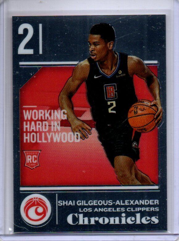 SHAI GILGEOUS-ALEXANDER 2018-19 PANINI CHRONICLES TRUE ROOKIE RC #514