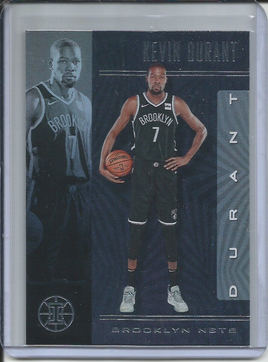 KEVIN DURANT 2019-20 PANINI ILLUSIONS SAPPHIRE NETS #102
