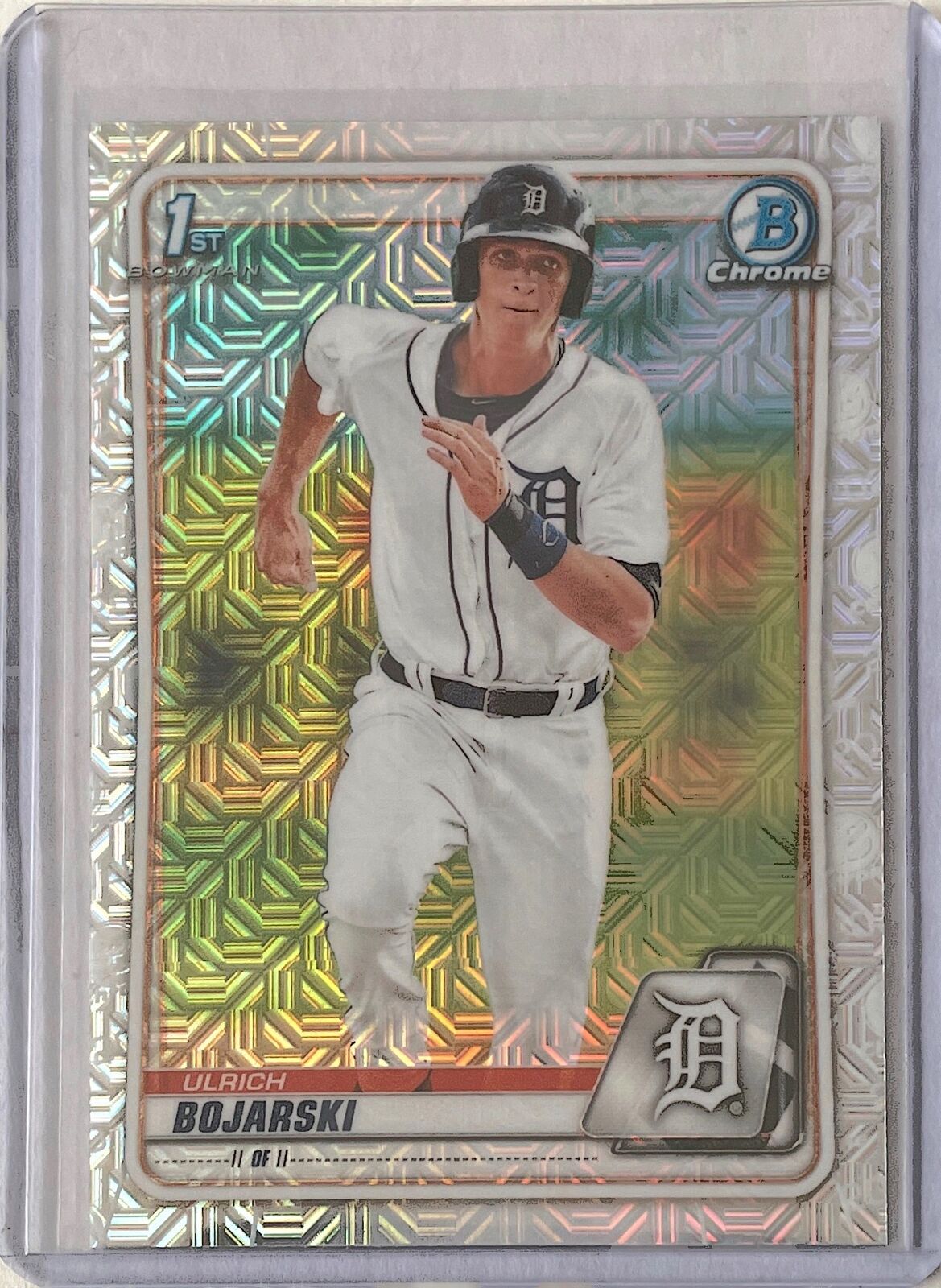 ULRICH BOJARSKI 2020 BOWMAN CHROME 1ST PROSPECT MEGA BOX MOJO REFRACTOR #BCP-14