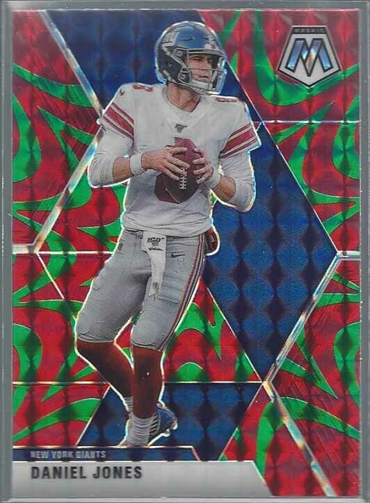 DANIEL JONES 2020 PANINI MOSAIC GREEN REACTIVE PRIZM #151