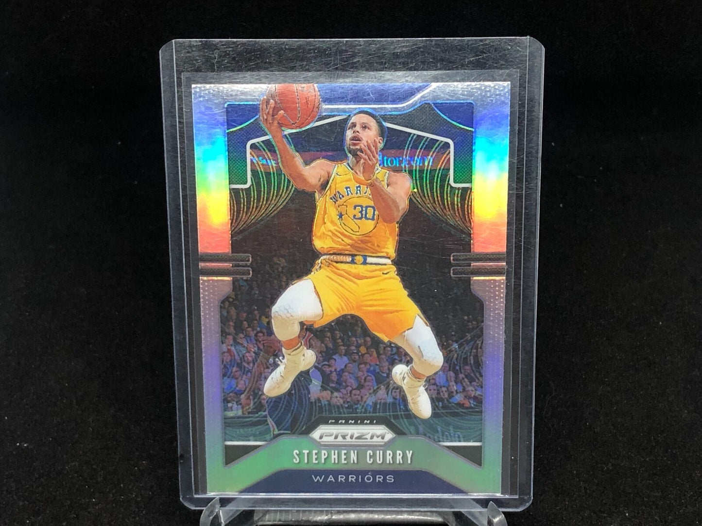 STEPHEN CURRY 2019-20 PANINI PRIZM SILVER PRIZM # 98