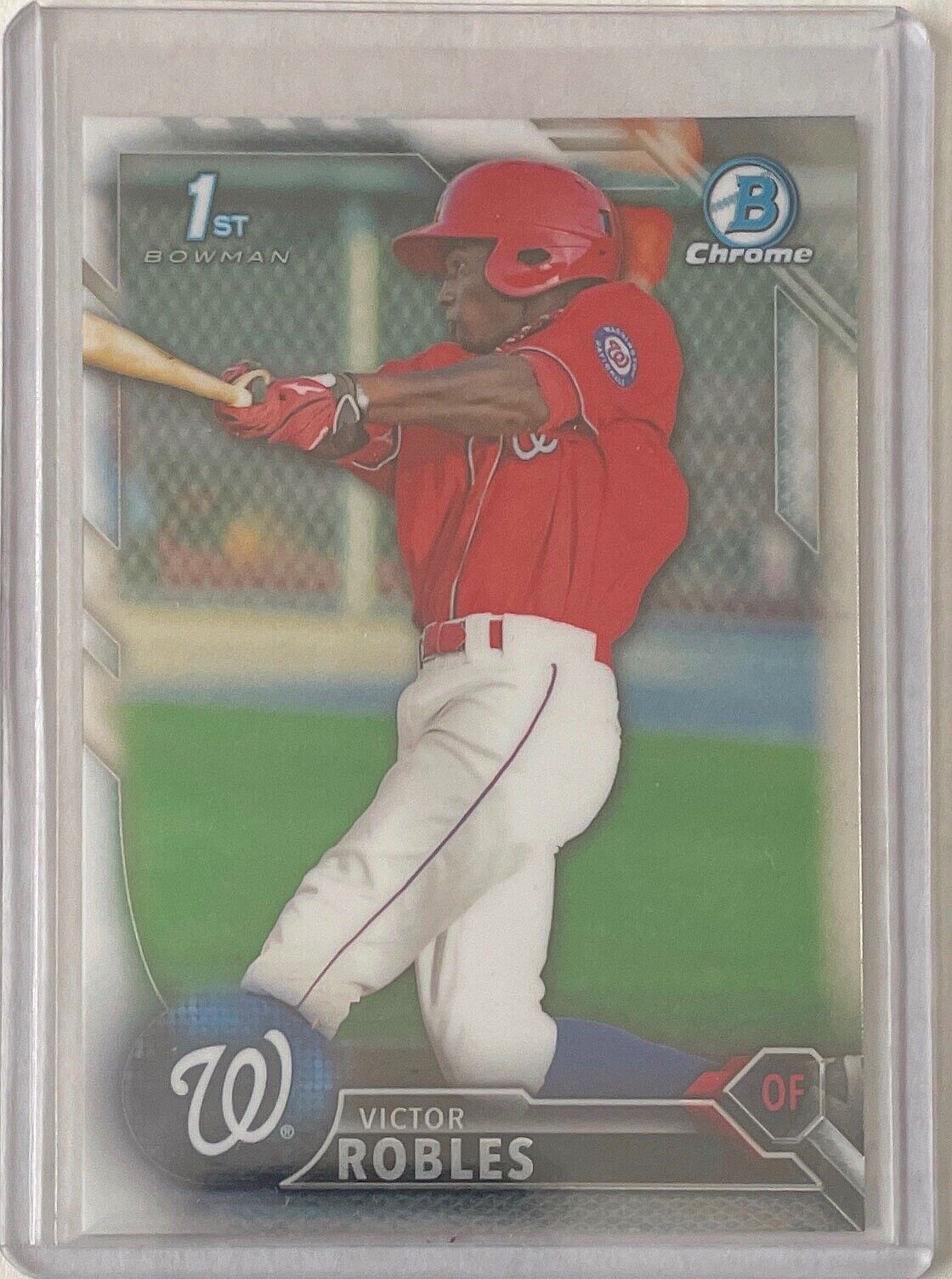 VICTOR ROBLES 2016 BOWMAN CHROME 1ST PROSPECTS #BCP10