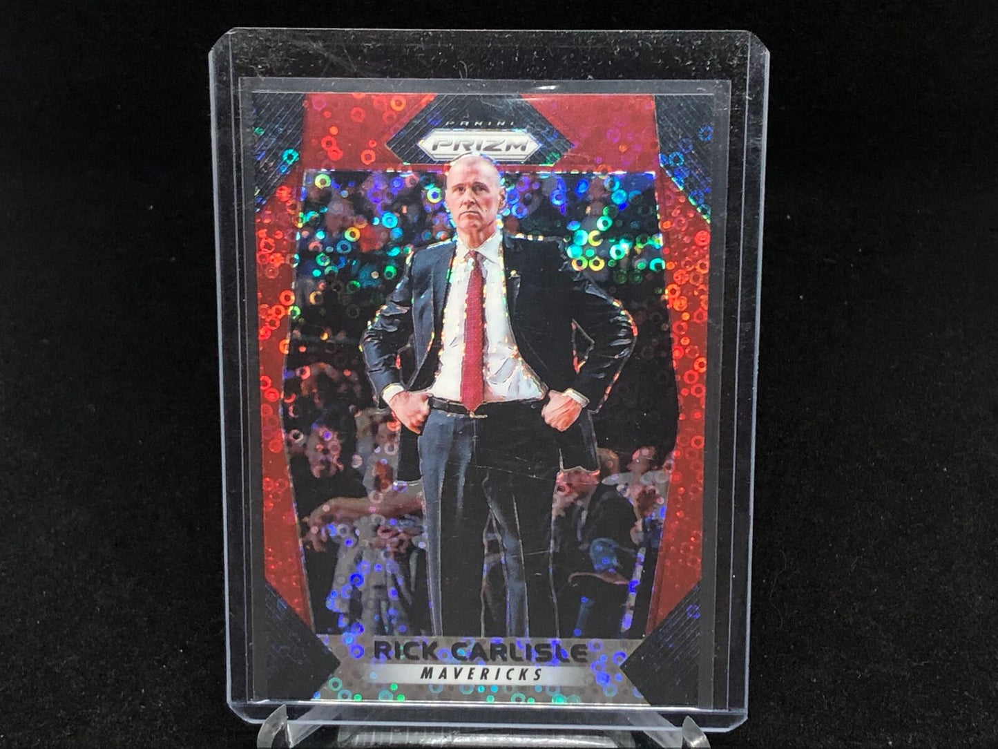 RICK CARLISLE 2017-18 PANINI PRIZM FAST BREAK RED PRIZM #D 29/125
