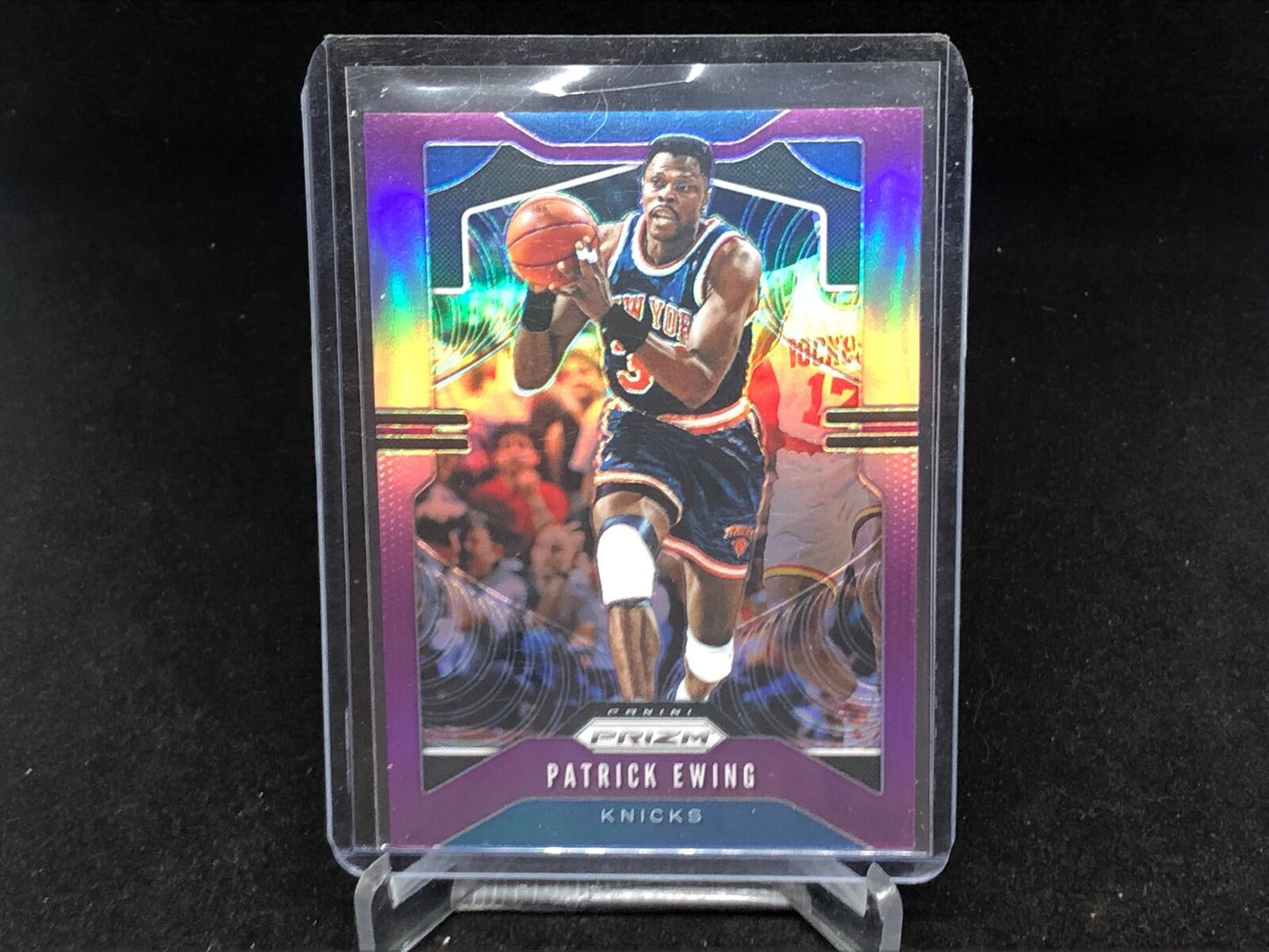 PATRICK EWING 2019-20 PANINI PRIZM PURPLE PRIZM #D 62/75