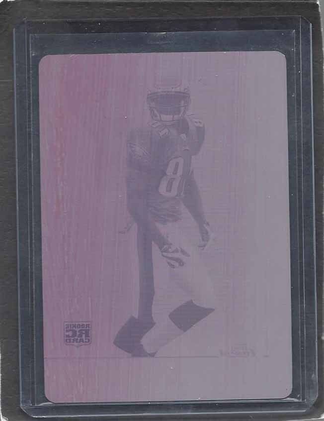 JEREMY MACLIN 2009 TOPPS FINEST MAGENTA PRINTING PLATE ROOKIE RC #D 1/1