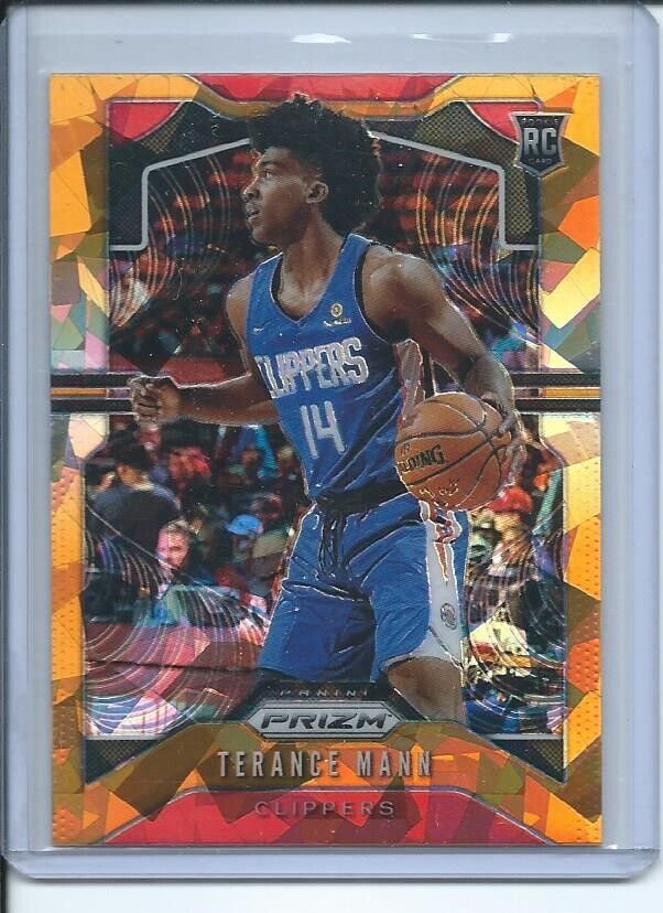 TERANCE MANN 2019-20 PANINI PRIZM ORANGE ICE PRIZMS RC #296