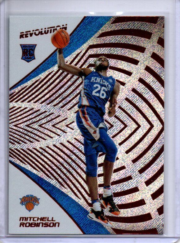 MITCHELL ROBINSON 2018-19 PANINI REVOLUTION TRUE ROOKIE RC #114