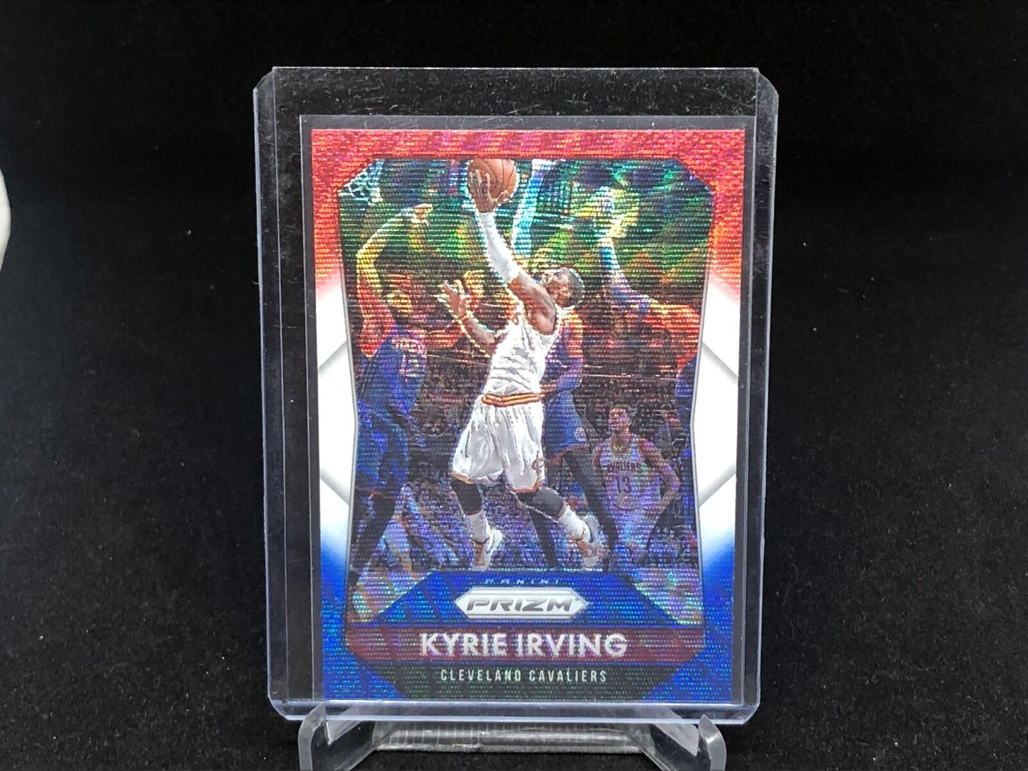 KYRIE IRVING 2015-16 PANINI PRIZM RED WHITE BLUE PRIZM # 115
