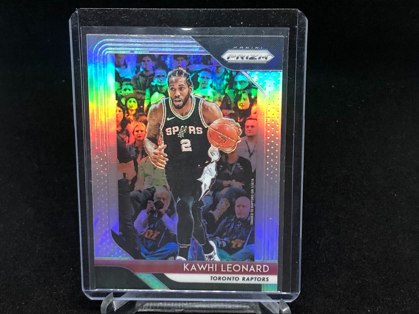 KAWHI LEONARD 2018-19 PANINI PRIZM SILVER PRIZM # 53