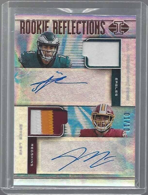 JJ ARCEGA WHITESIDE BRYCE LOVE 2019 ILLUSIONS STANFORD PATCH AUTO RC #D 1/10