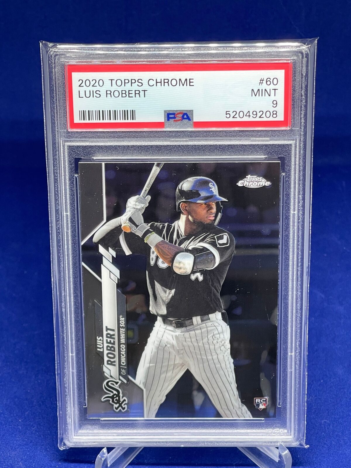LUIS ROBERT 2020 TOPPS CHROME ROOKIE RC #60 PSA 9 MINT