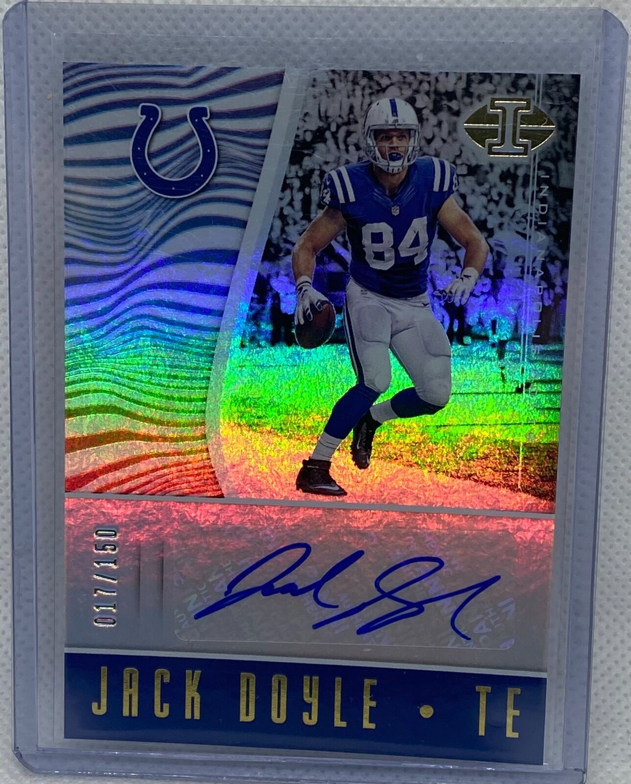 JACK DOYLE 2017 PANINI ILLUSIONS AUTO #D /150