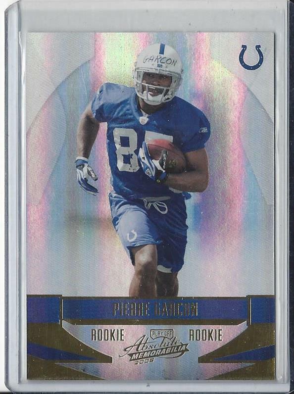PIERRE GARCON 2008 ABSOLUTE SPECTRUM GOLD FOIL COLTS ROOKIE RC #D 394/799