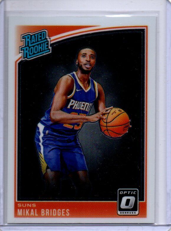 MIKAL BRIDGES 2018-19 PANINI DONRUSS OPTIC TRUE ROOKIE RC #200