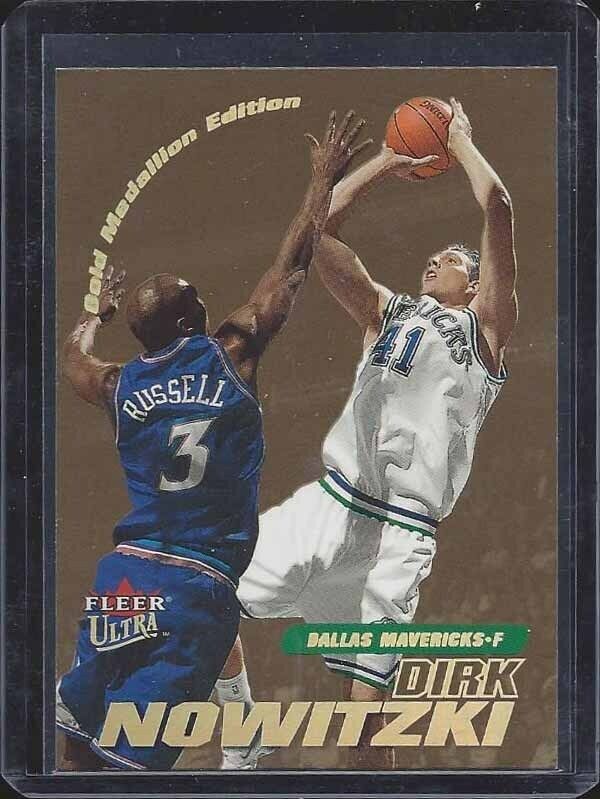 DIRK NOWITZKI 2000-01 FLEER ULTRA GOLD MEDALLION #38